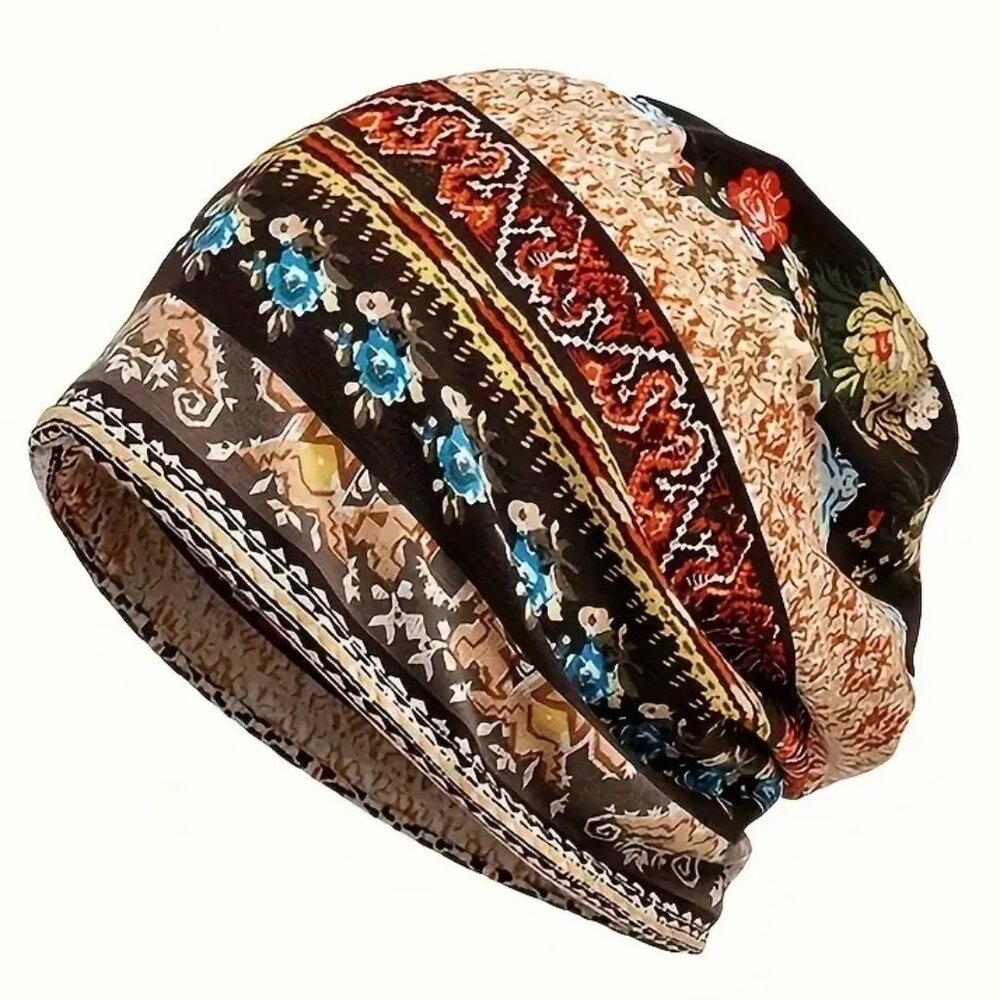 Boho BEANIE in Neutral Colors